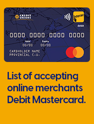 Online merchants Debit Mastercard